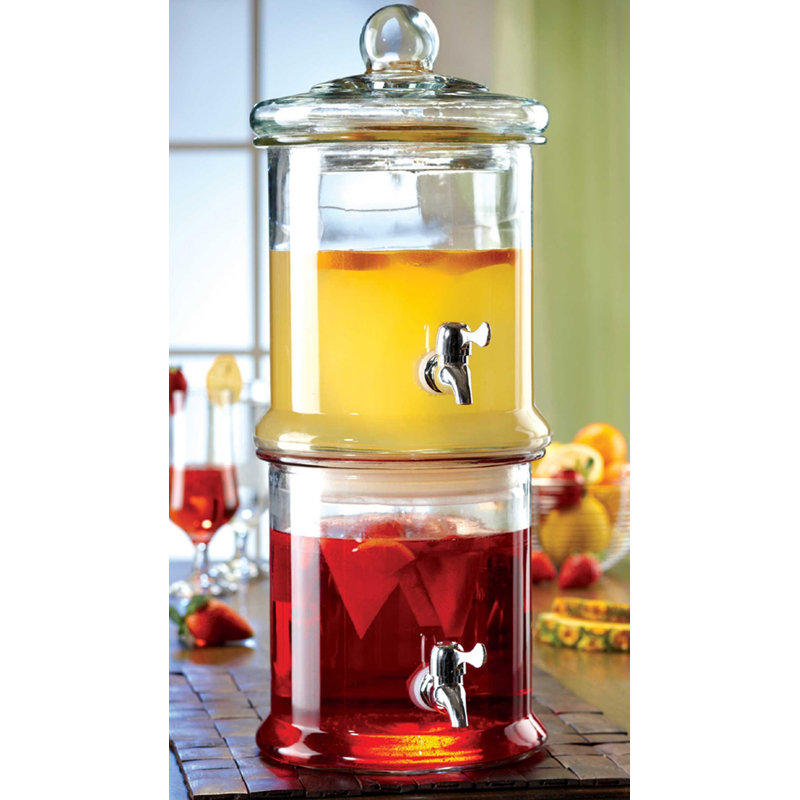 Kylertown Double 2 Piece Double Beverage Dispenser Set & Reviews Joss